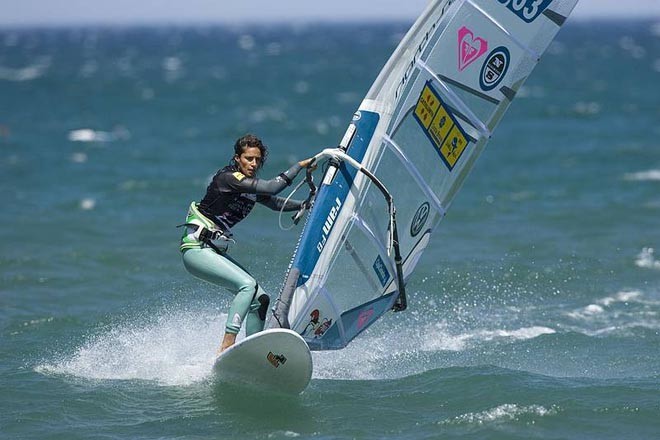 Iballa Moreno - PWA Slalom World Cup - Costa Brava ©  John Carter / PWA http://www.pwaworldtour.com